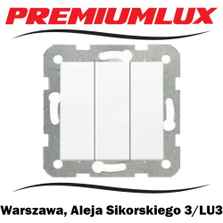 Panasonic VIKO KARRE włącznik potrójny Warszawa Aleja Sikorskiego 3 LU3 Bartycka